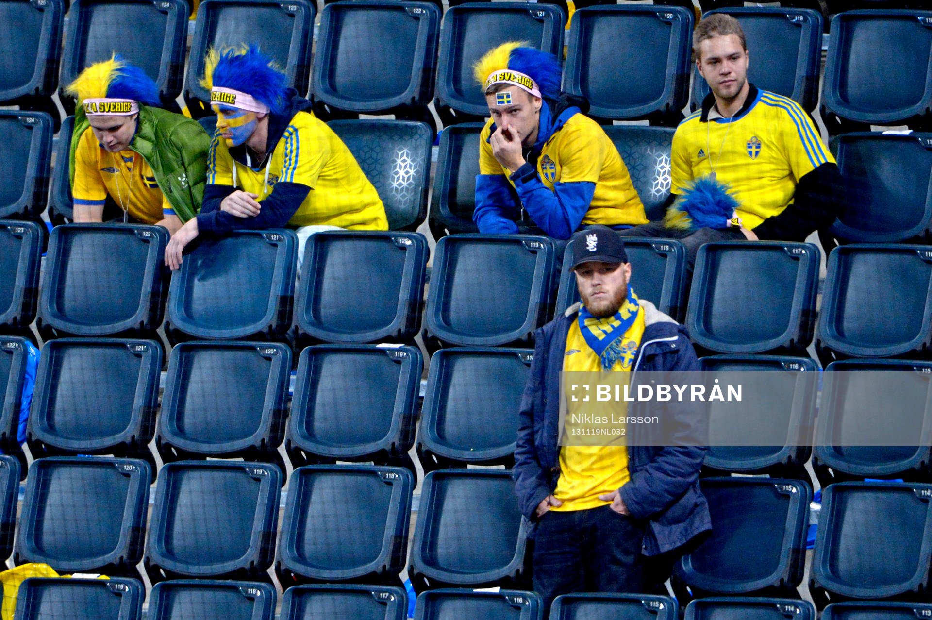 Sveriges supportrar deppar
