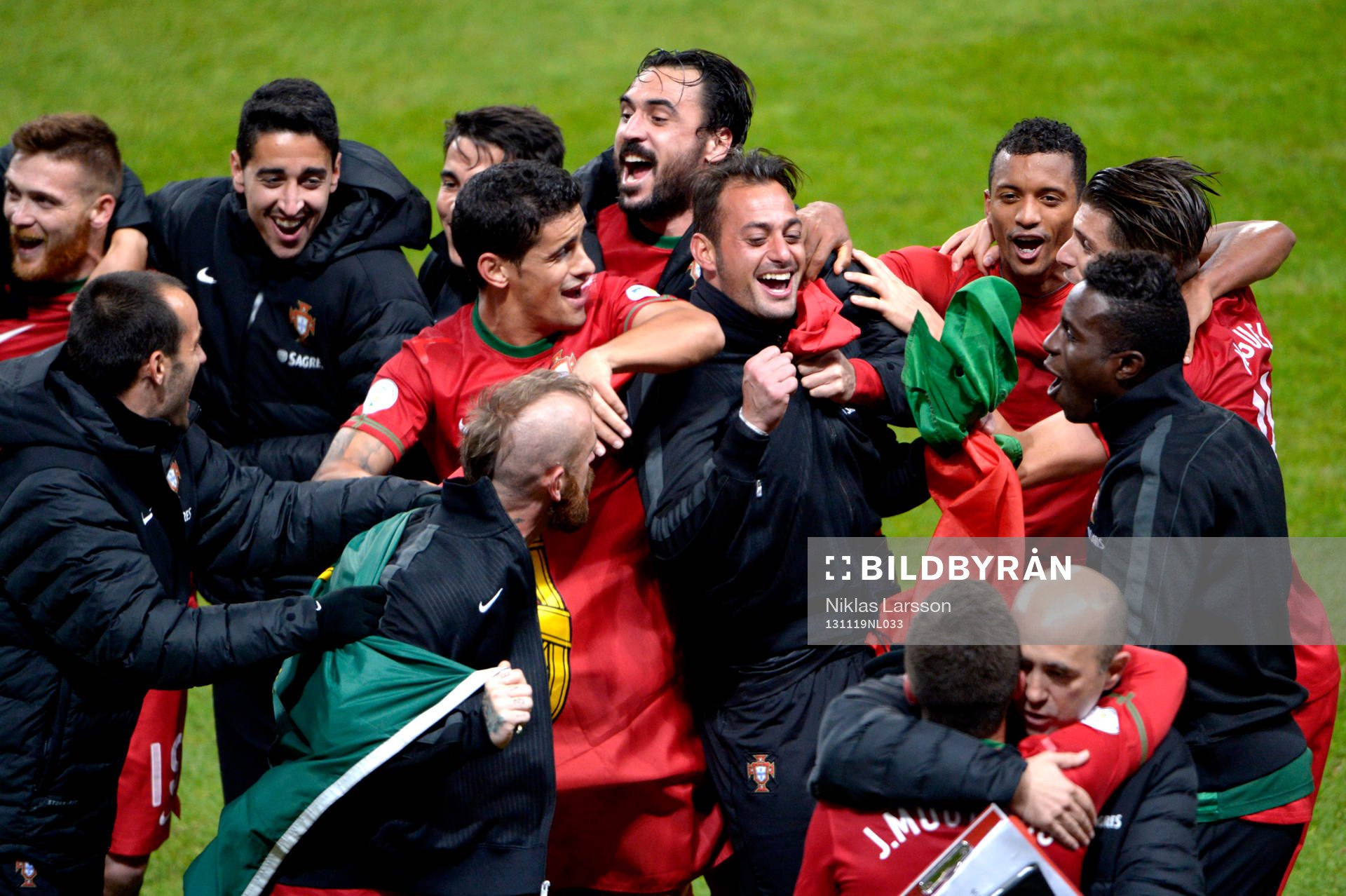 Portugal firar segern i playoff-matchen i VM-kvalet mellan