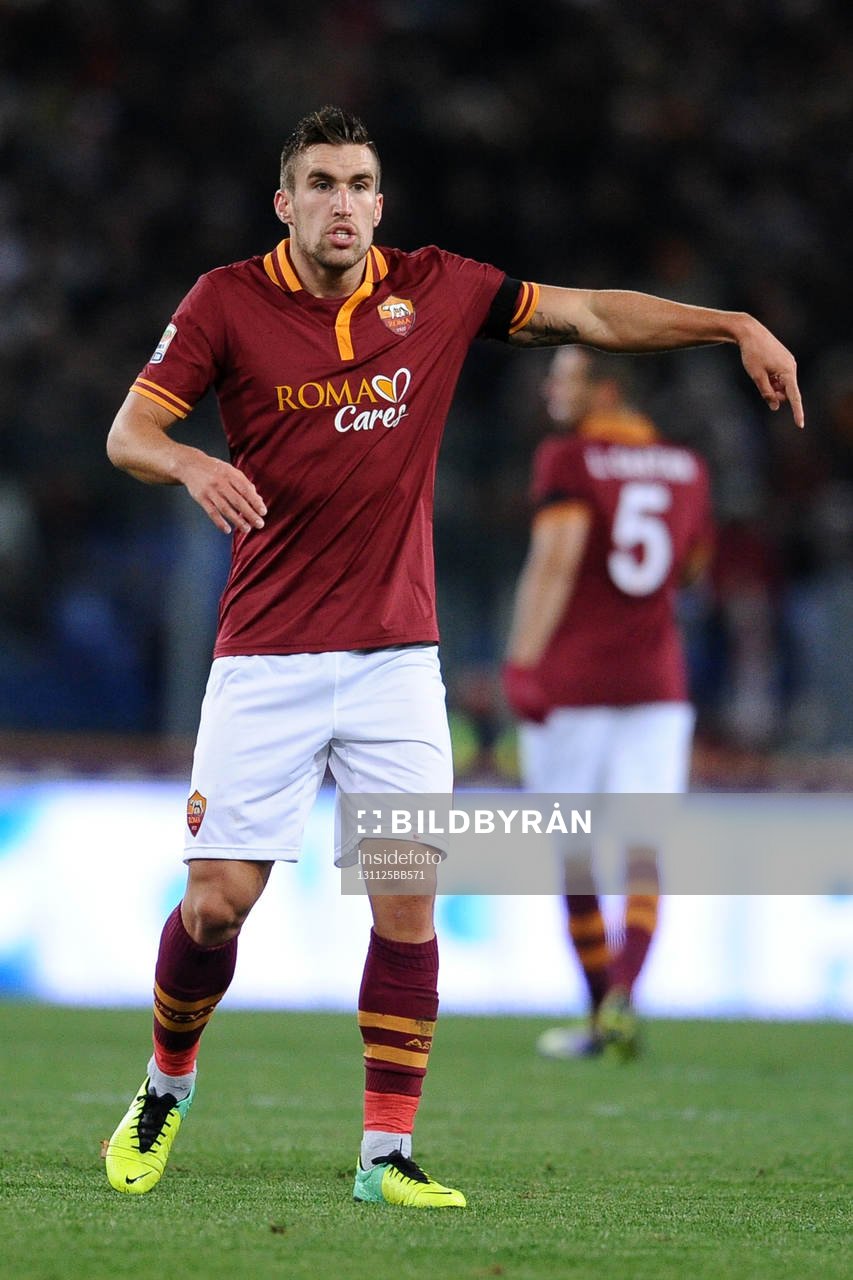  Fotboll, Serie A, AS Roma - Cagliari: Kevin Strootman Roma.