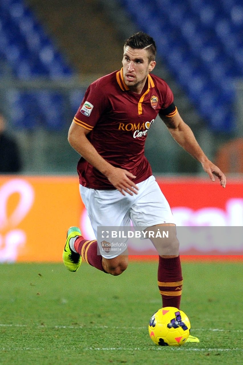  Fotboll, Serie A, AS Roma - Cagliari: Kevin Strootman Roma.