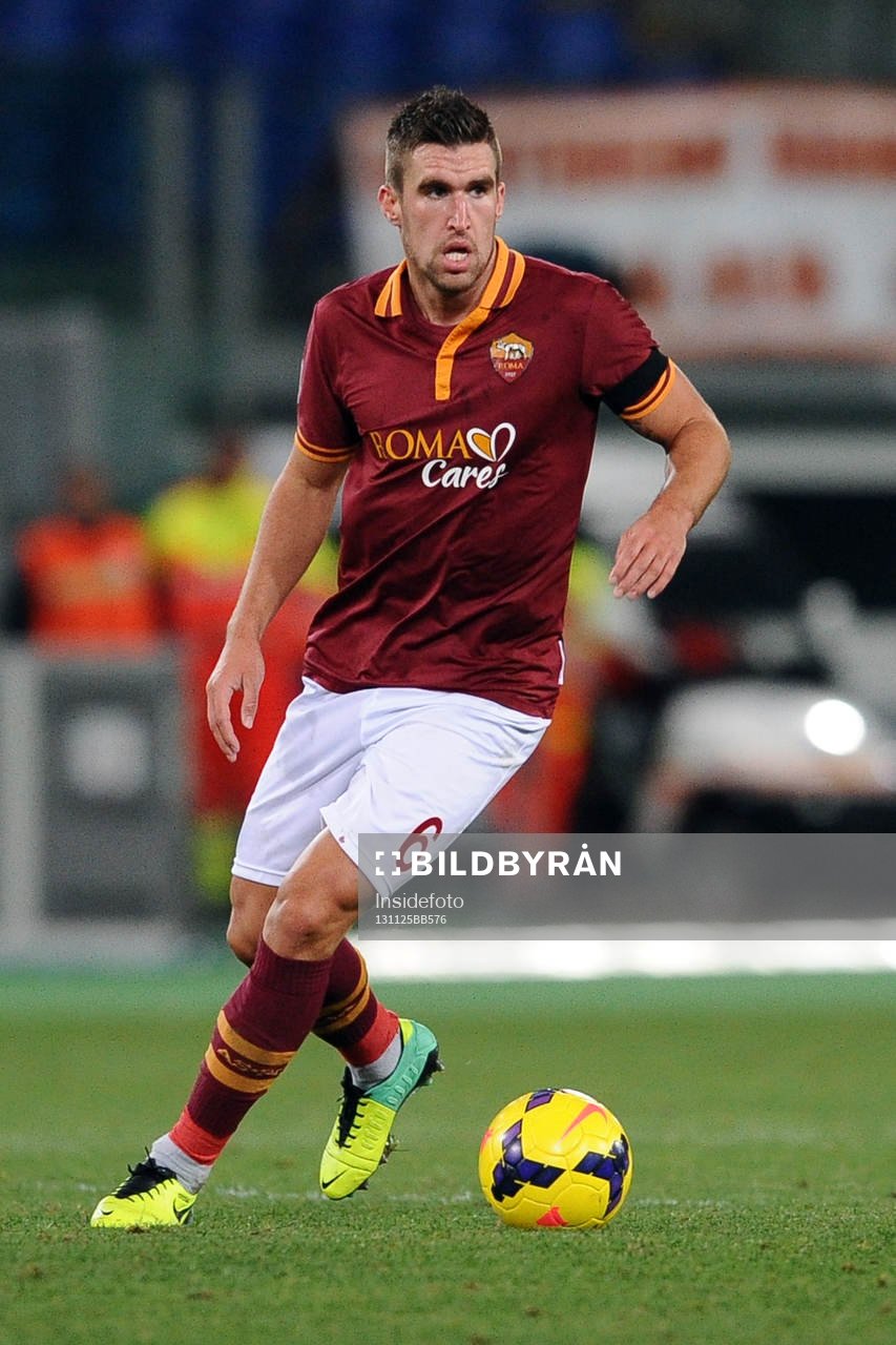  Fotboll, Serie A, AS Roma - Cagliari: Kevin Strootman Roma.