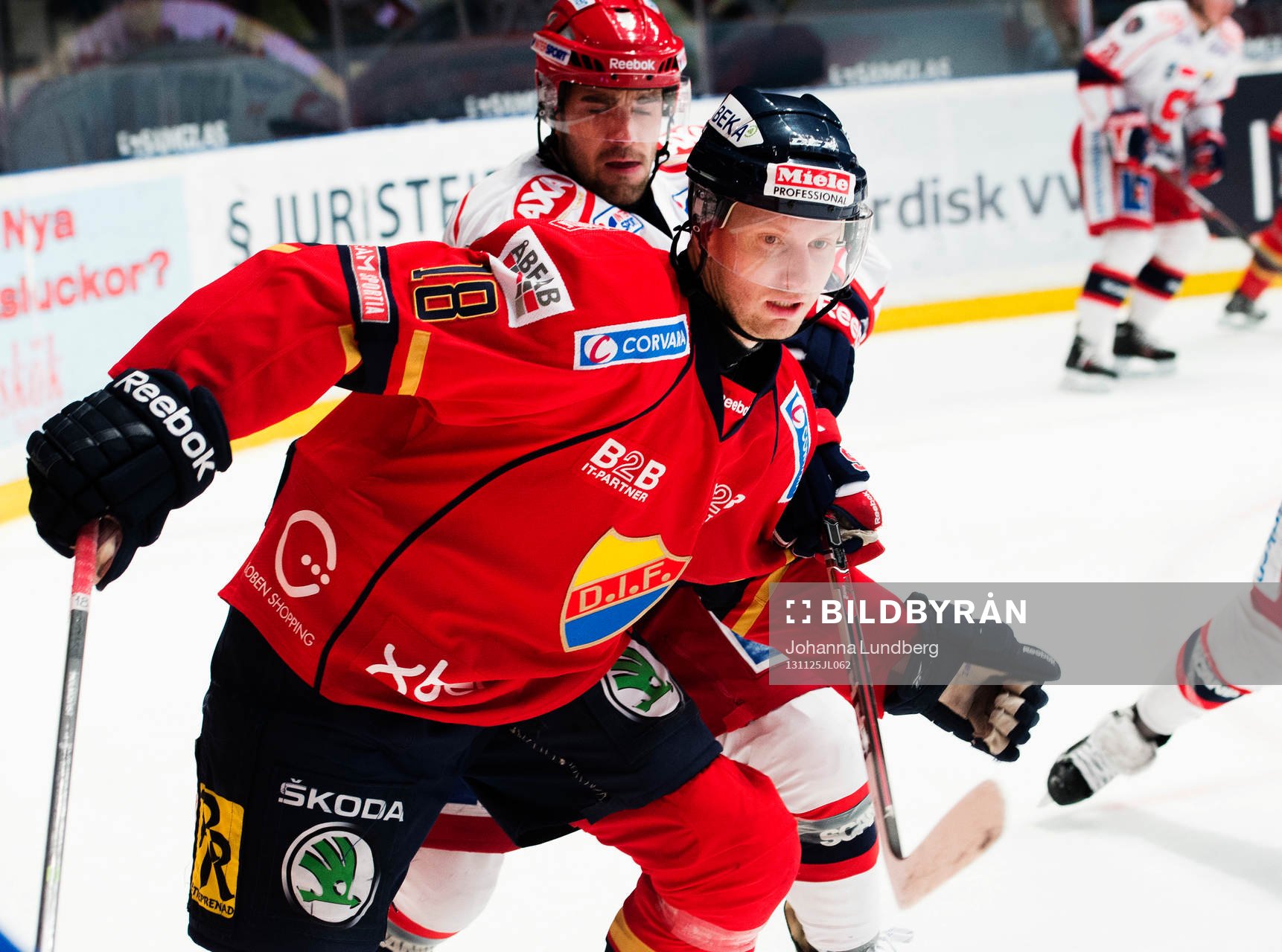 Michael Holmqvist tar sig fram