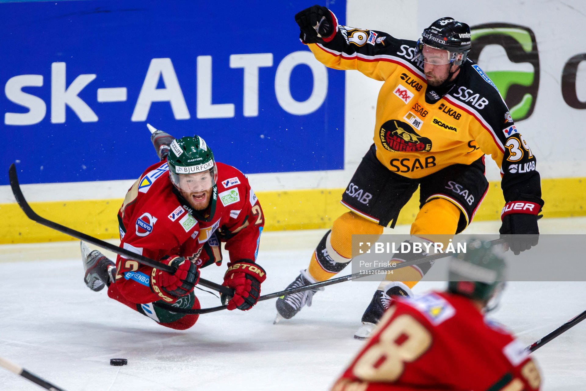Frölunda Robin Figren och Luleås Robin Jonsson