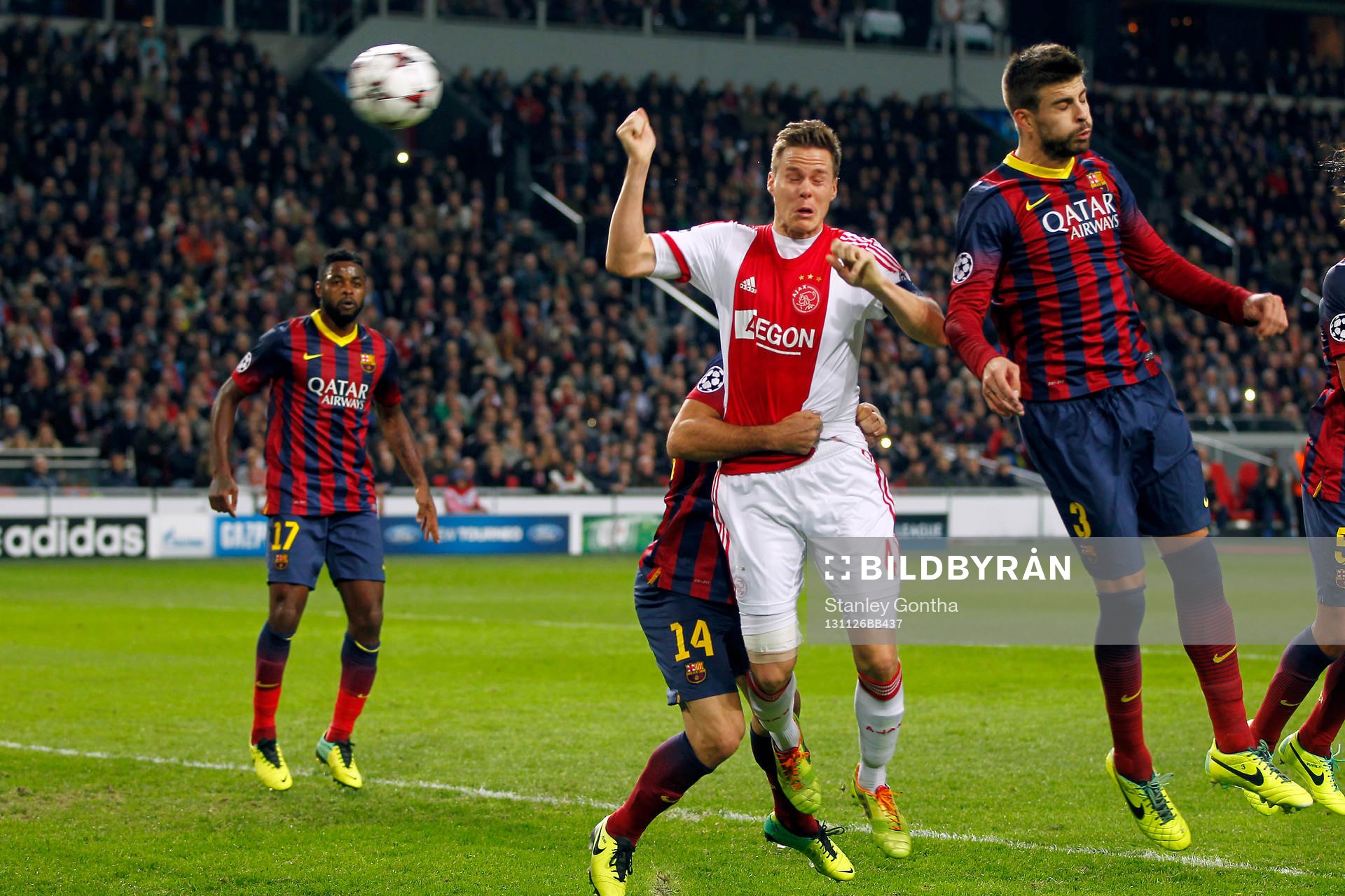 AMSTERDAM, 26-11-2013 Stadion Arena, Champions League