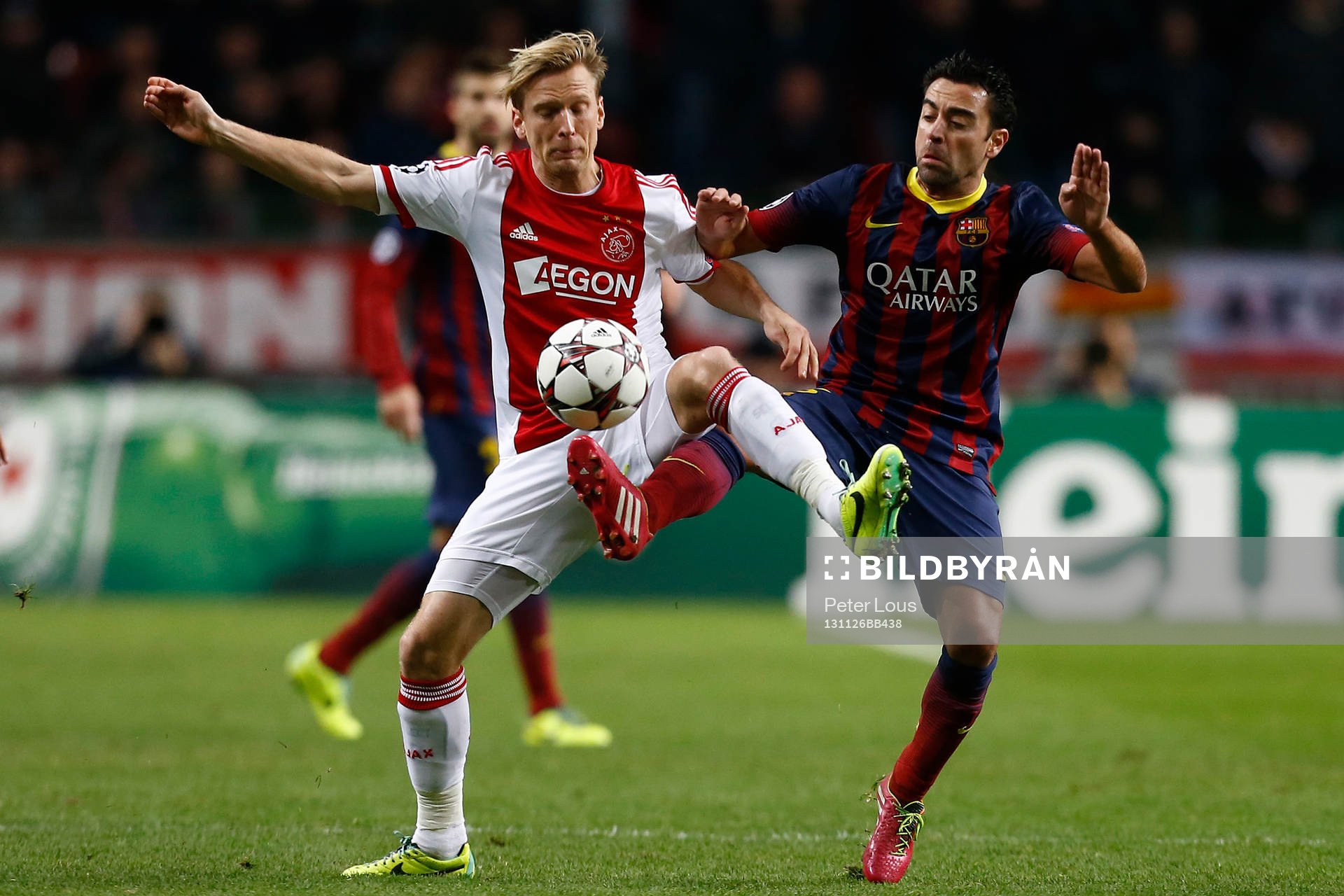 AMSTERDAM - Ajax - Barcelona ,  Voetbal Champions League ,