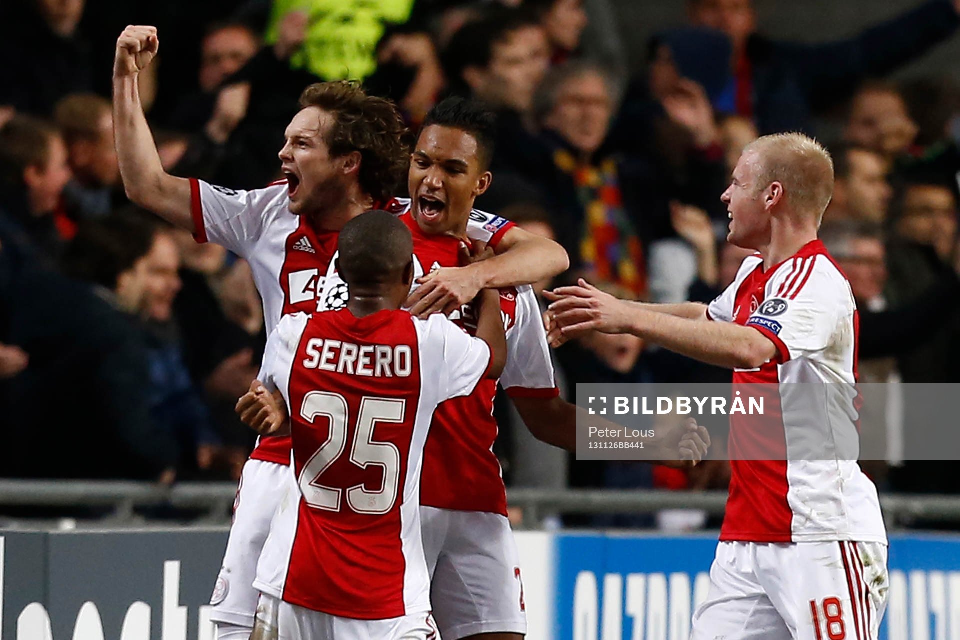 AMSTERDAM - Ajax - Barcelona ,  Voetbal Champions League ,