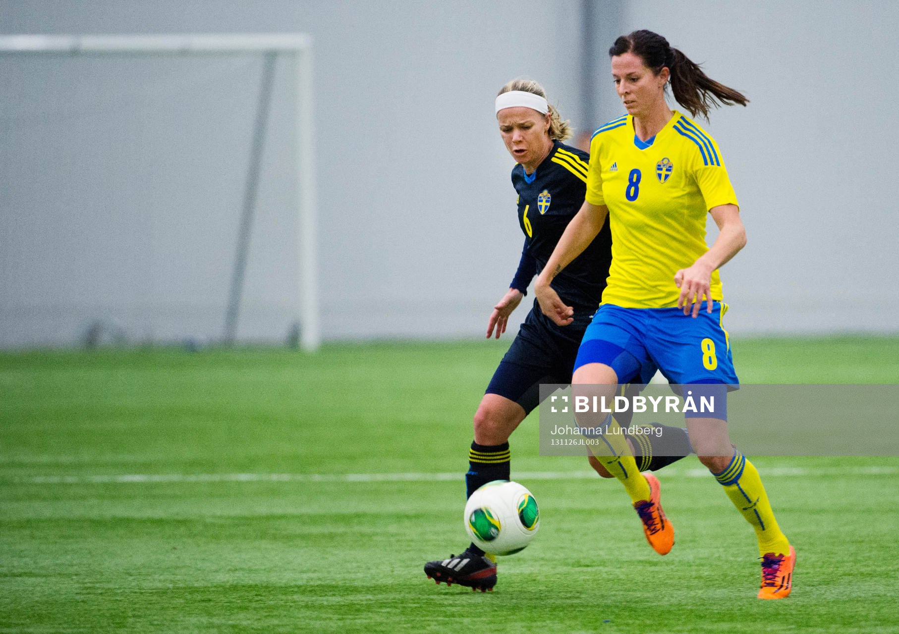 Sara Thunebro och Lotta Schelin