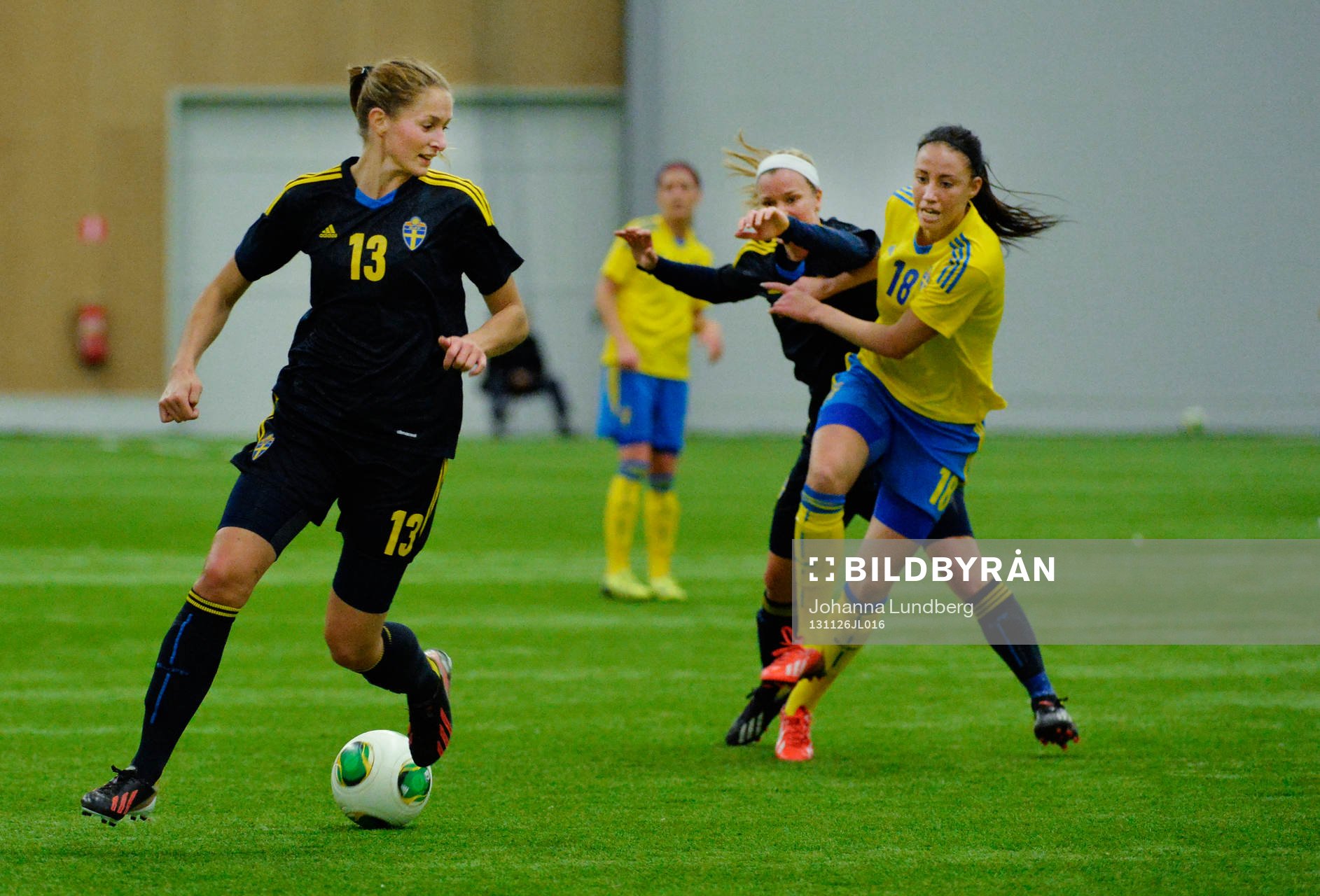 Emmelie Konradsson, Sara Thunebro och Petra Andersson