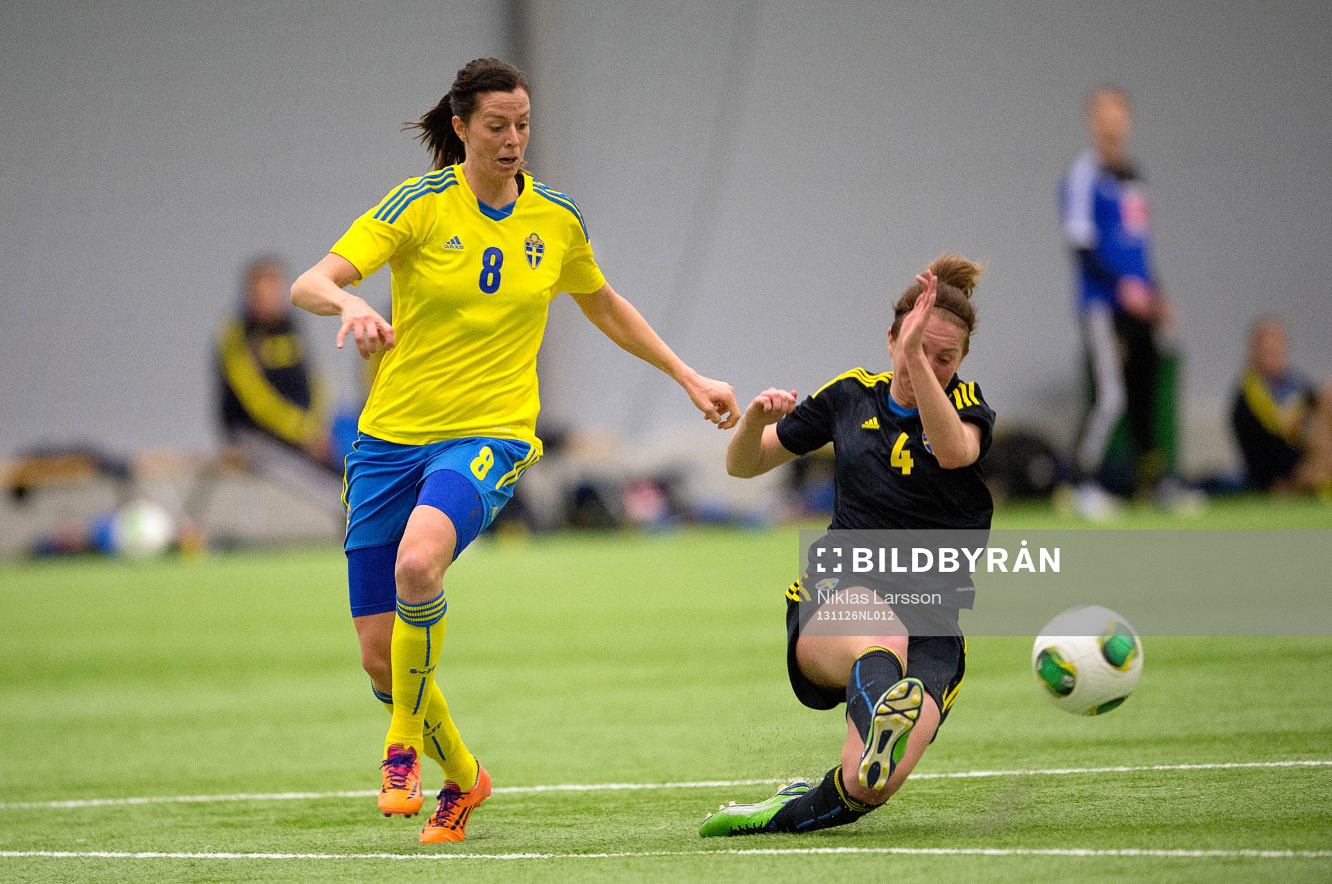 Lotta Schelin och Marina Pettersson, Sverige