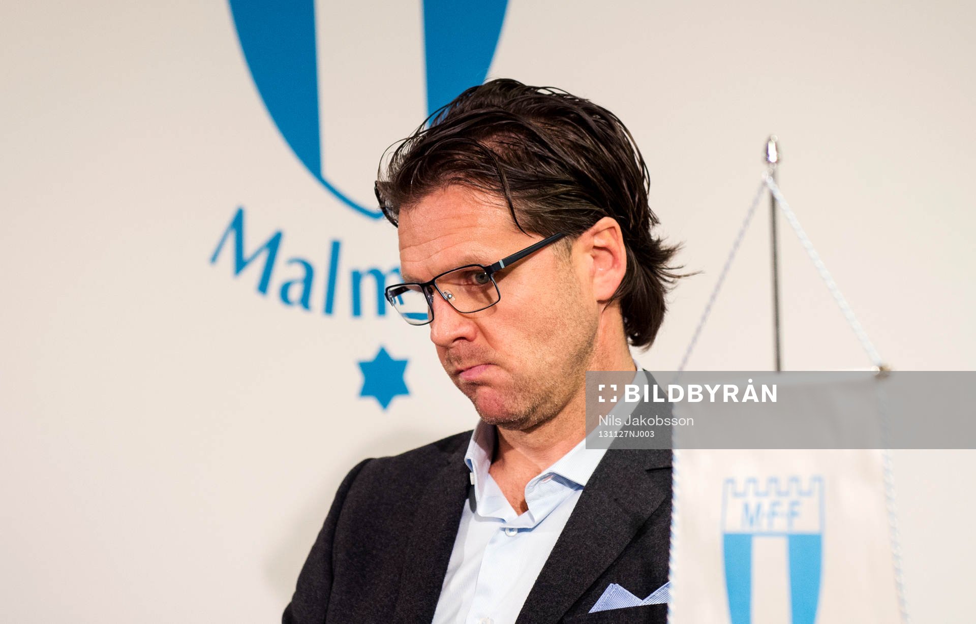 Malmö FF håller presskonferens och presenterar att