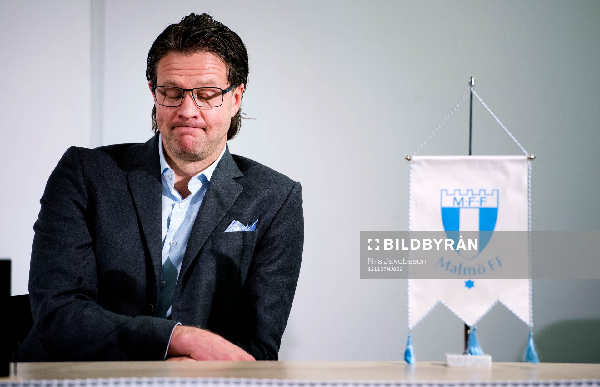 Malmö FF håller presskonferens och presenterar att