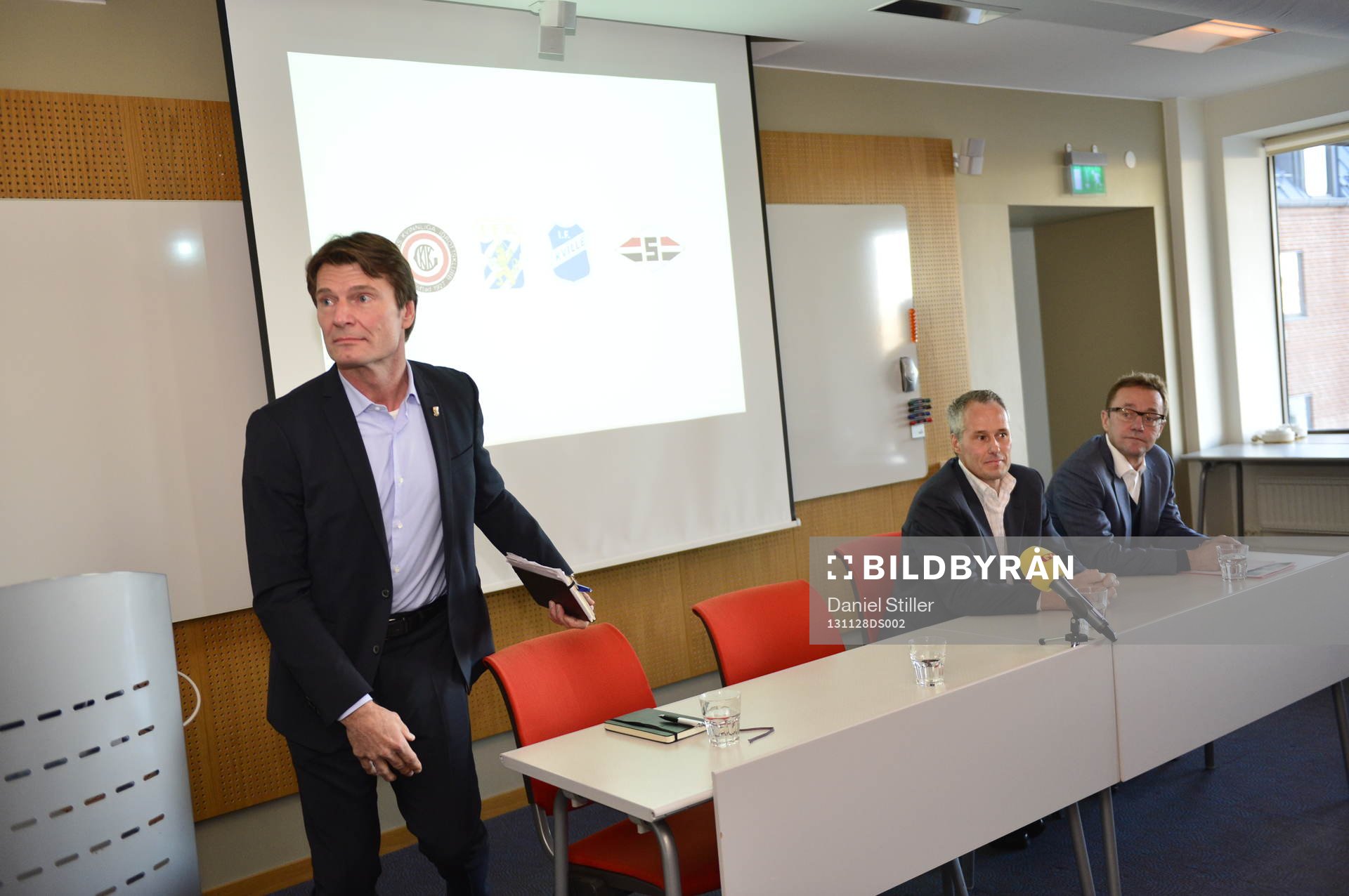 Martin Kurzwelly, klubbdirektör i IFK Göteborg, (v) Rolf