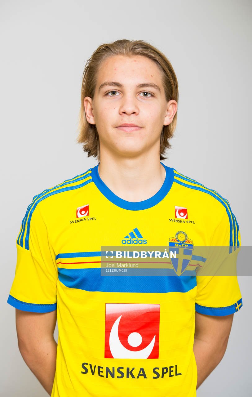 Gabriel Beckman, som spelar i P16/97-landslaget