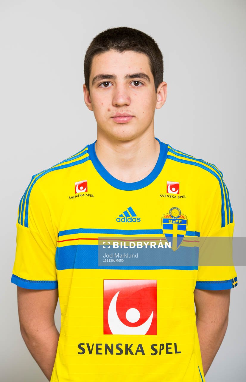 Ibrahim Dresevic, som spelar i P16/97-landslaget