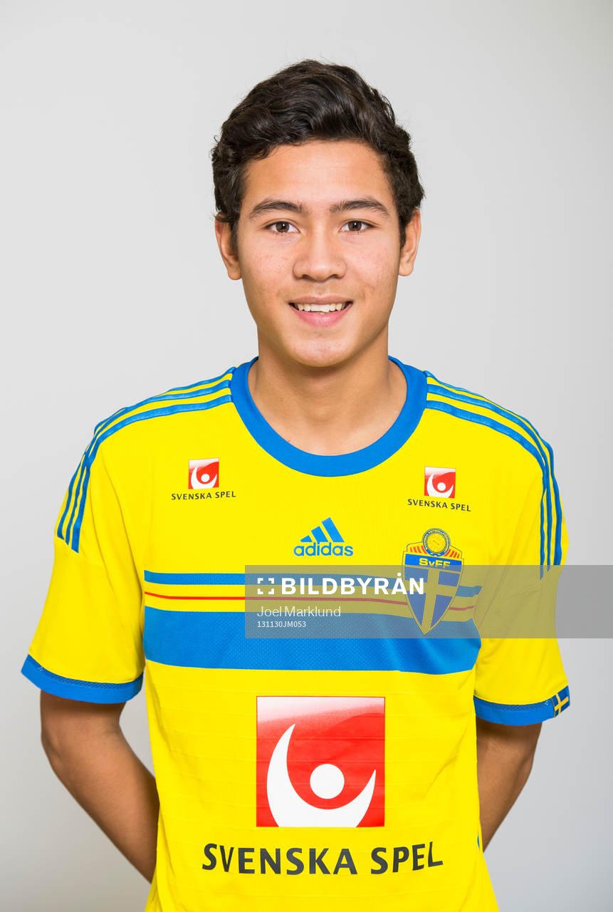 Kevin Deeromram, som spelar i P16/97-landslaget