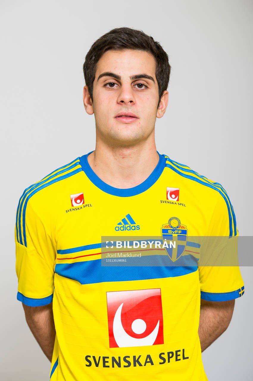 Jonathan Bahar, som spelar i P16/97-landslaget