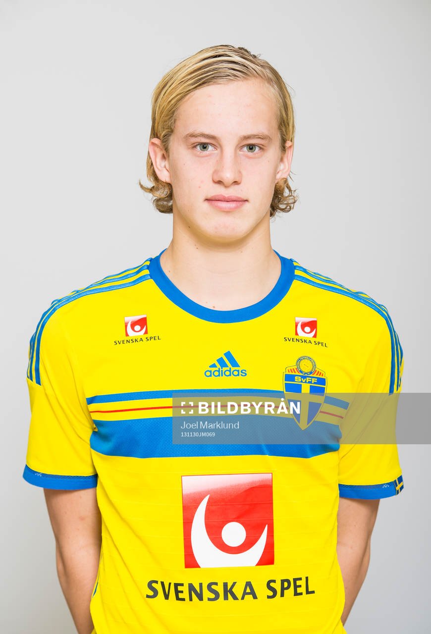 Gustav Berggren, som spelar i P16/97-landslaget