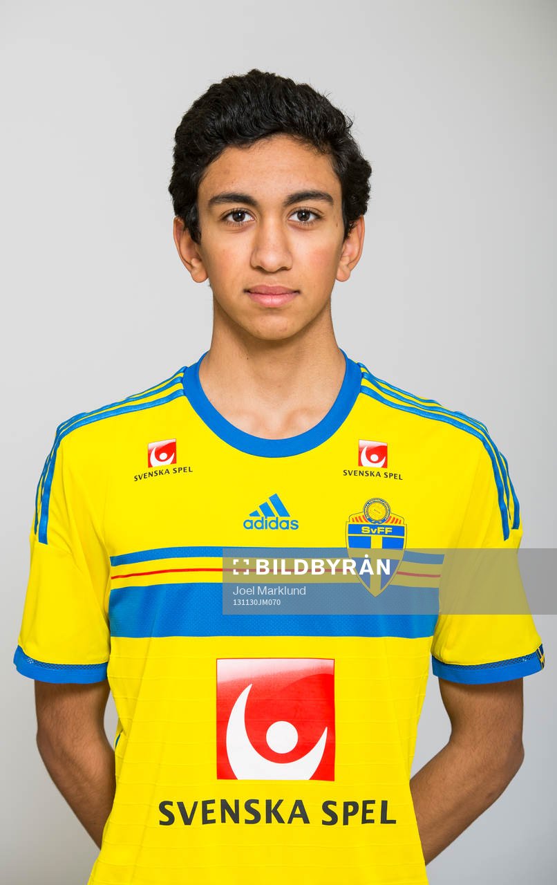 Amir Al-Ammari, som spelar i P16/97-landslaget