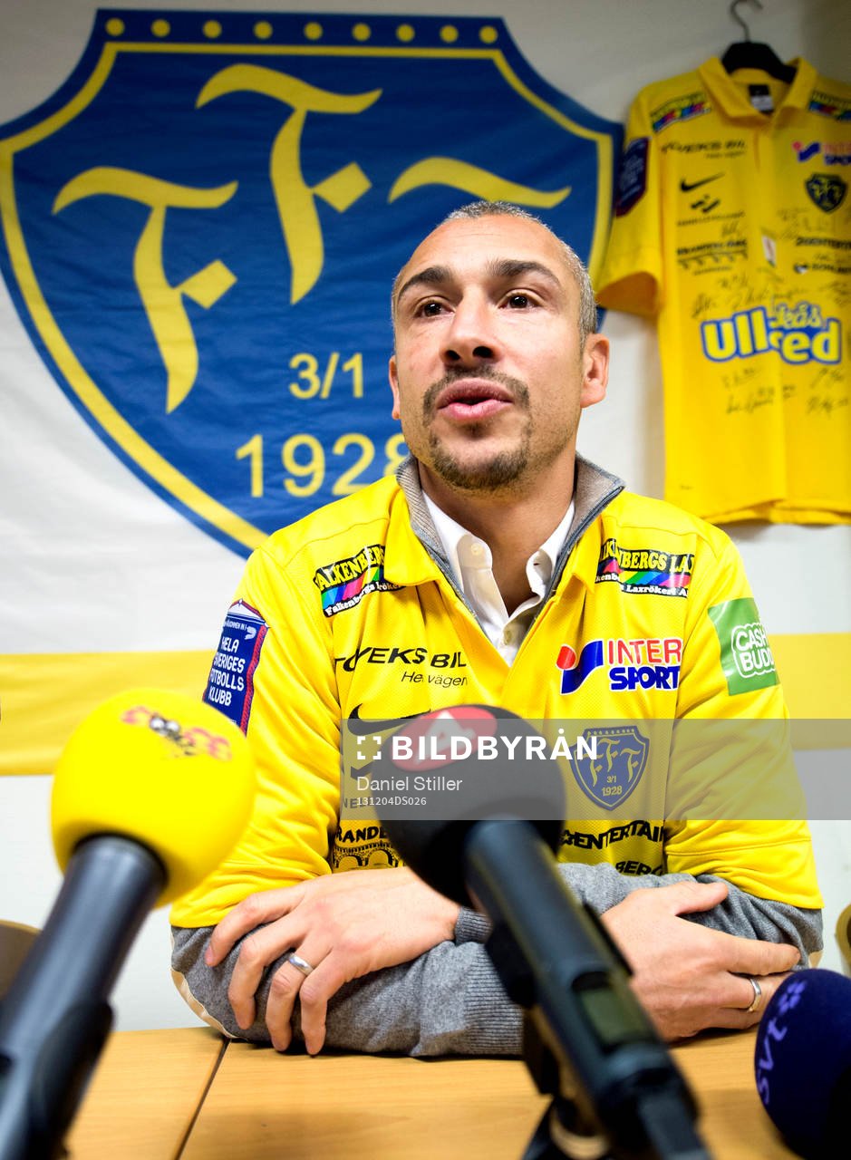 Falkenberg presenterar Henrik Larsson som ny tränare