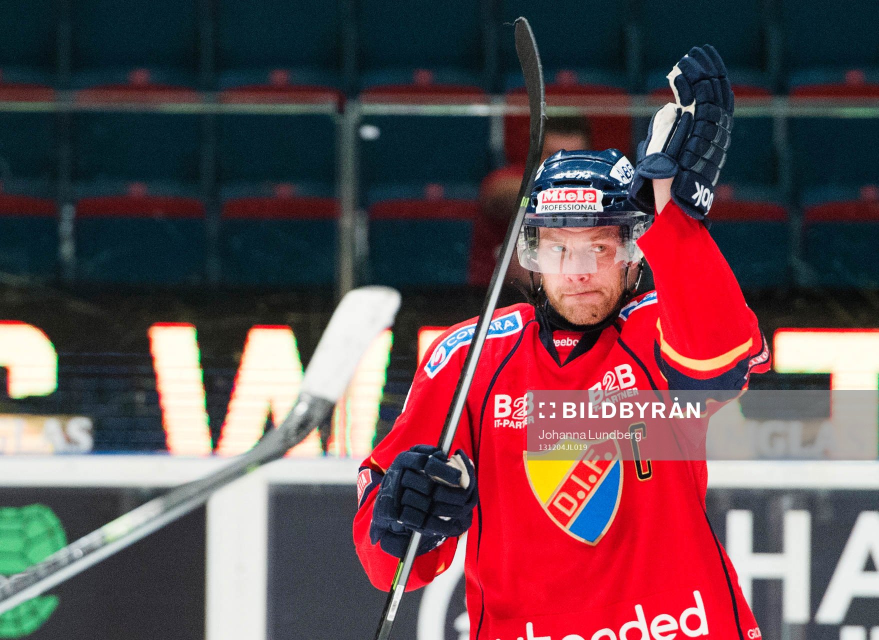 Timmy Pettersson tackar publiken