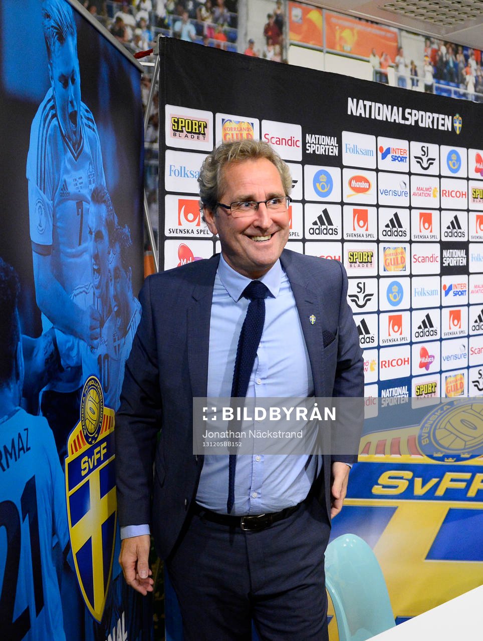 Sveriges förbundskapten Erik Hamrén, meddelar att han