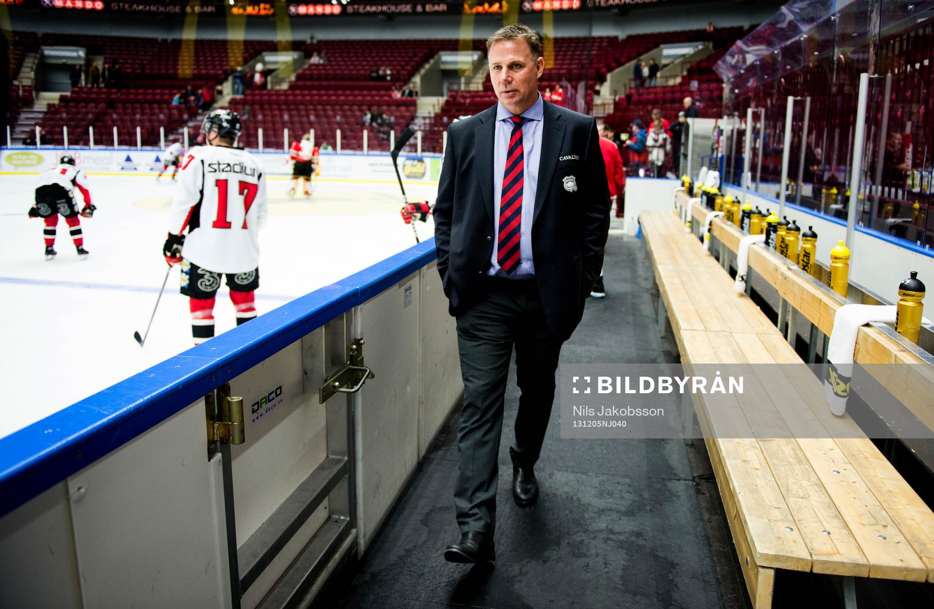 Malmö Redhawks tränare Mats Lusth