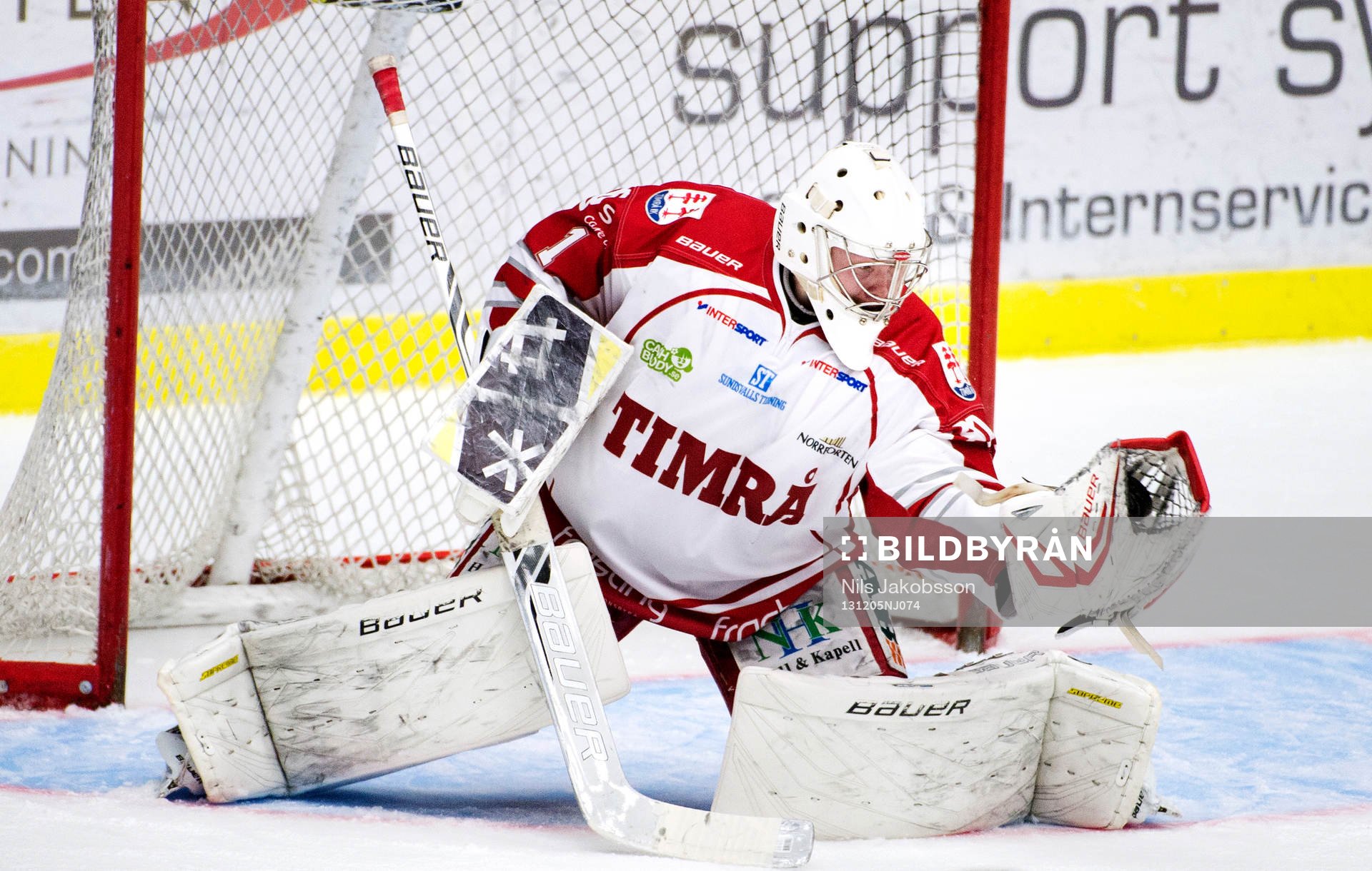 Timrås målvakt Jonathan Iilahti