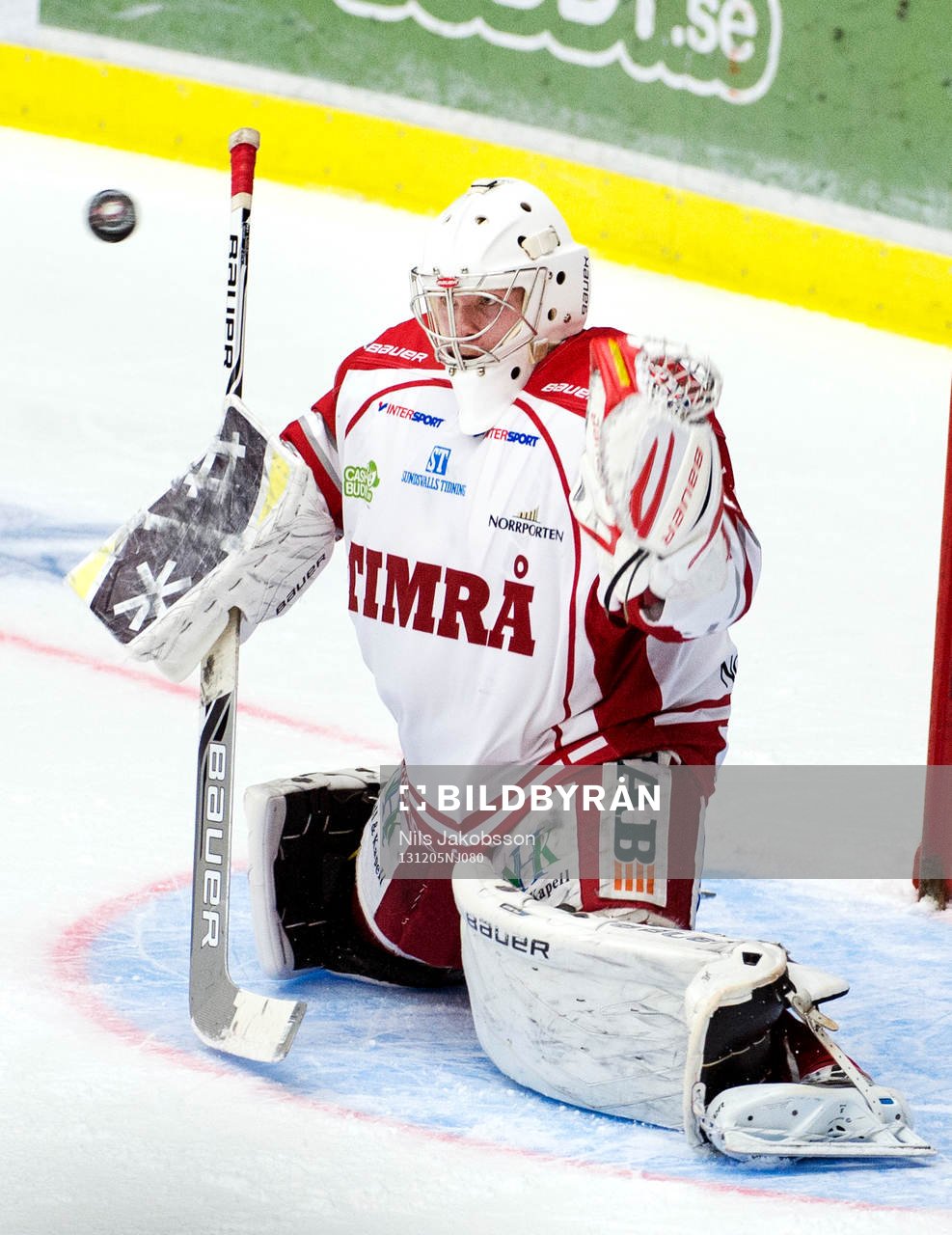 Timrås målvakt Jonathan Iilahti