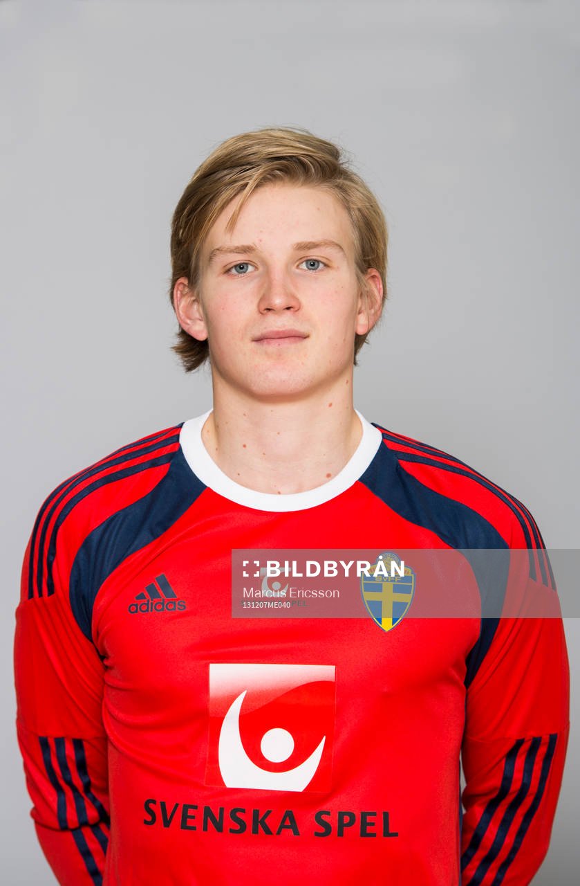 Porträtt på målvakt William Eskelinen