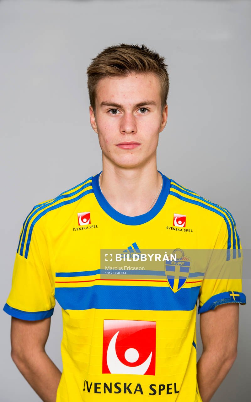 Porträtt på Carl Ekstrand Hamrén