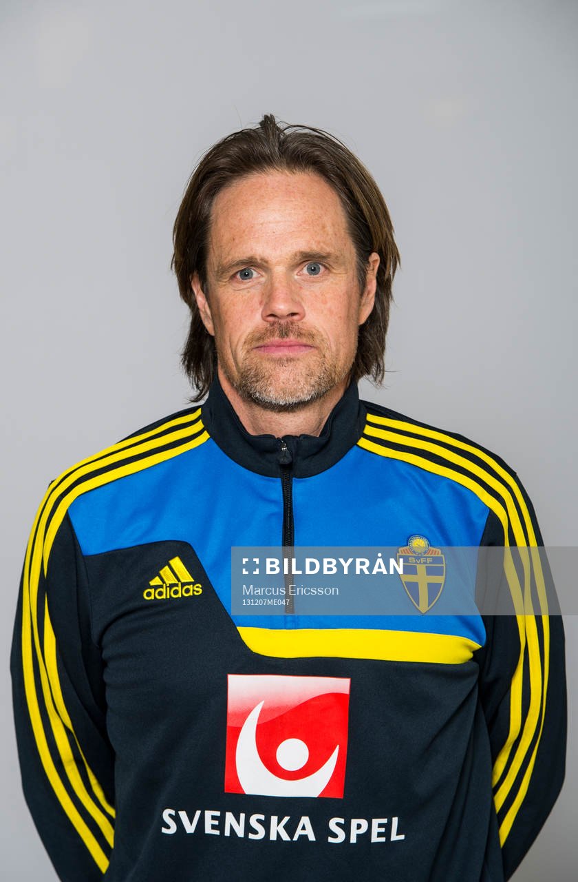 Porträtt på målvaktstränare Pontus Wilgodt