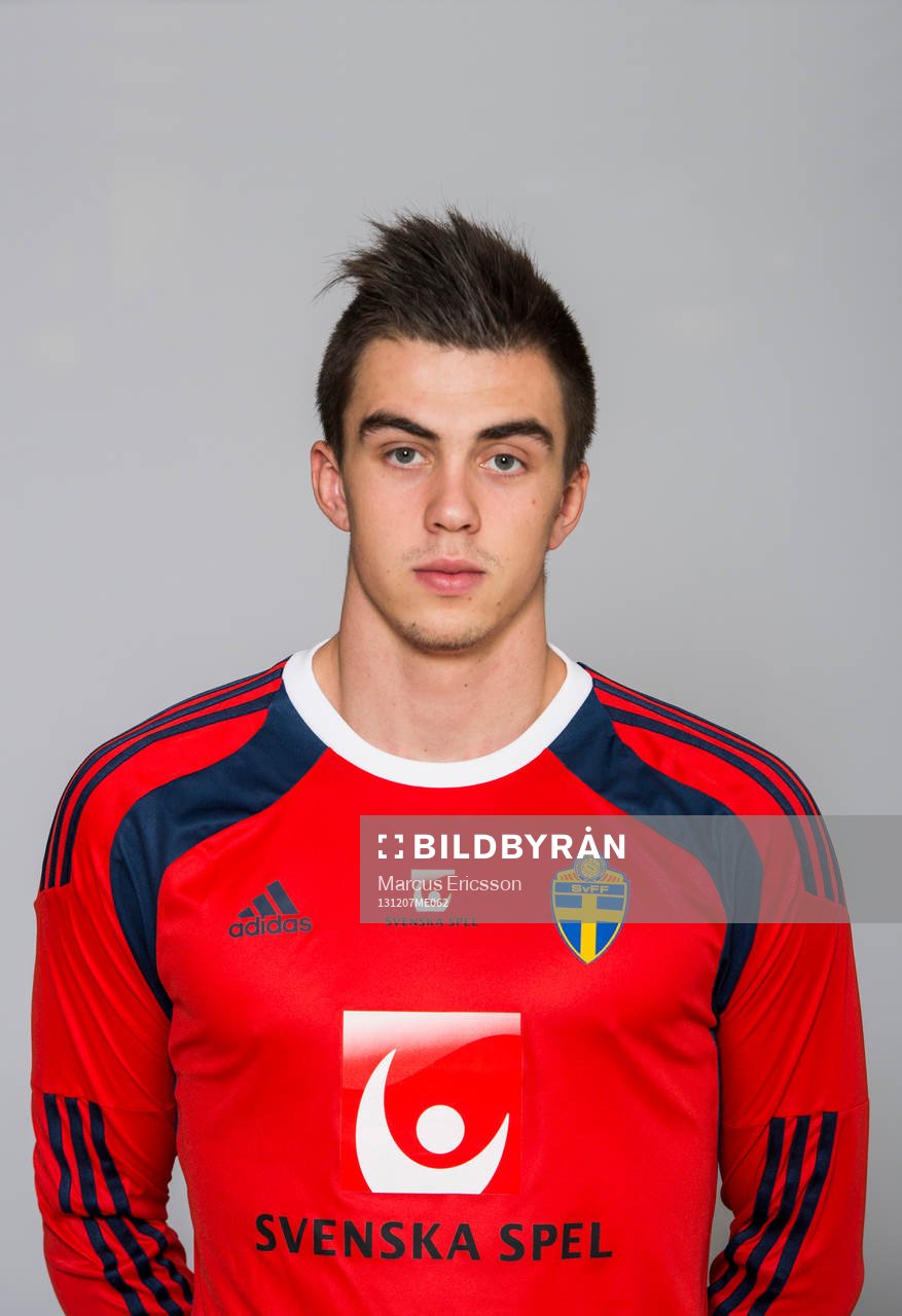 Porträtt på målvakten Filip Rinne