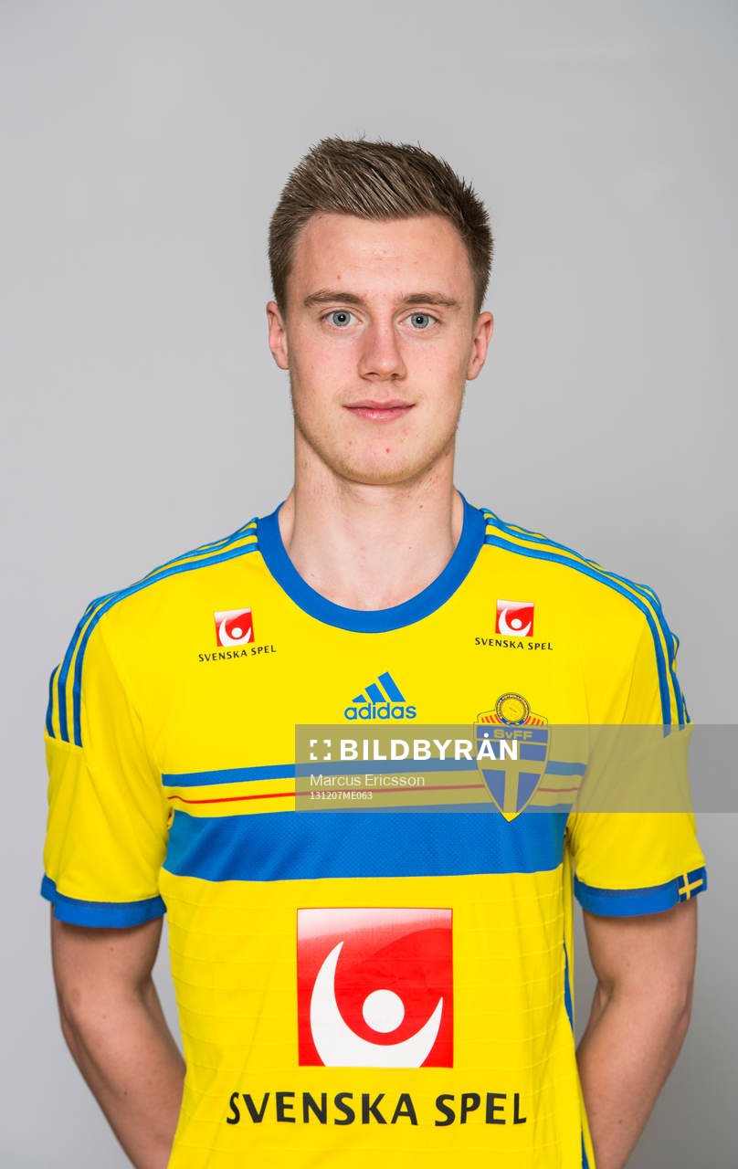 Porträtt på Anton Kinnander