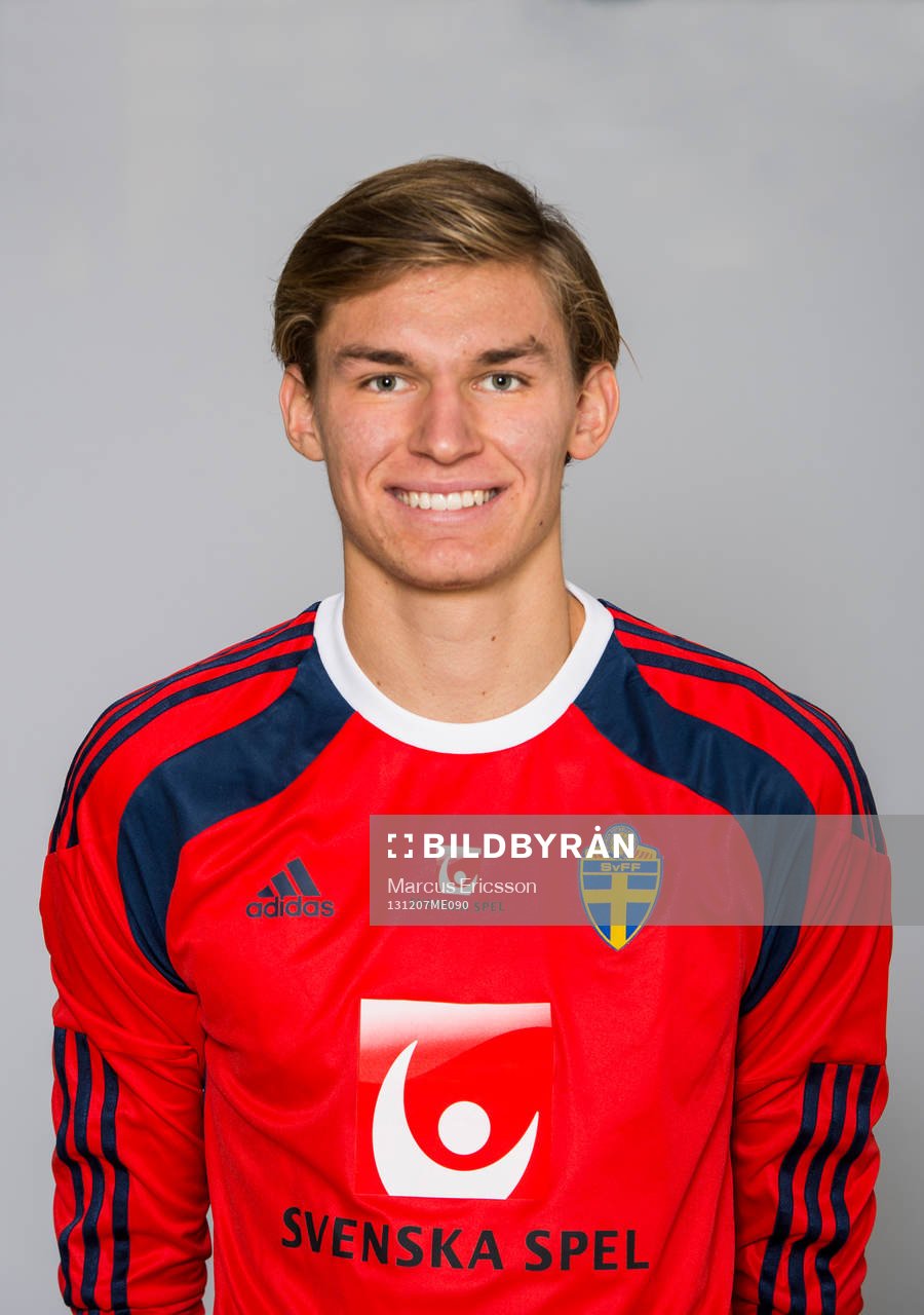 Porträtt på Hampus Strömgren