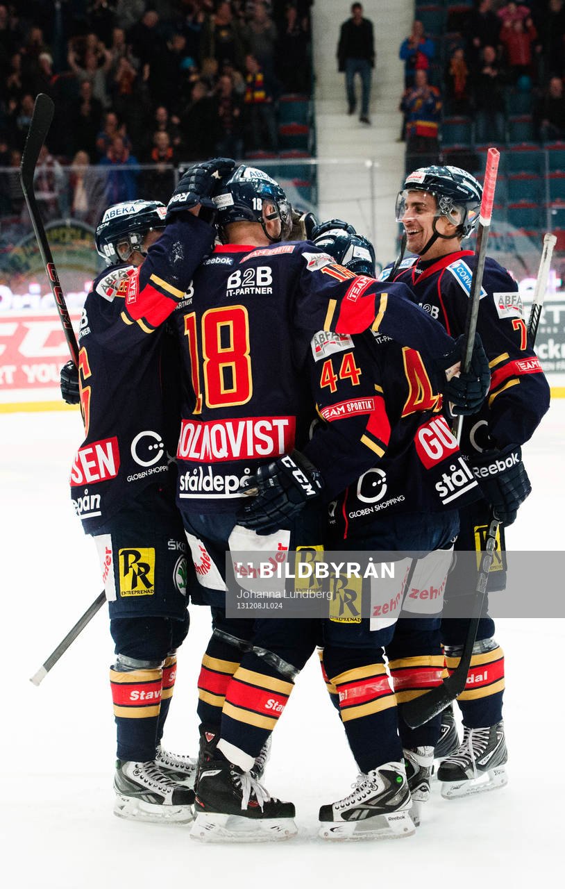 Djurgårdsspelare jublar