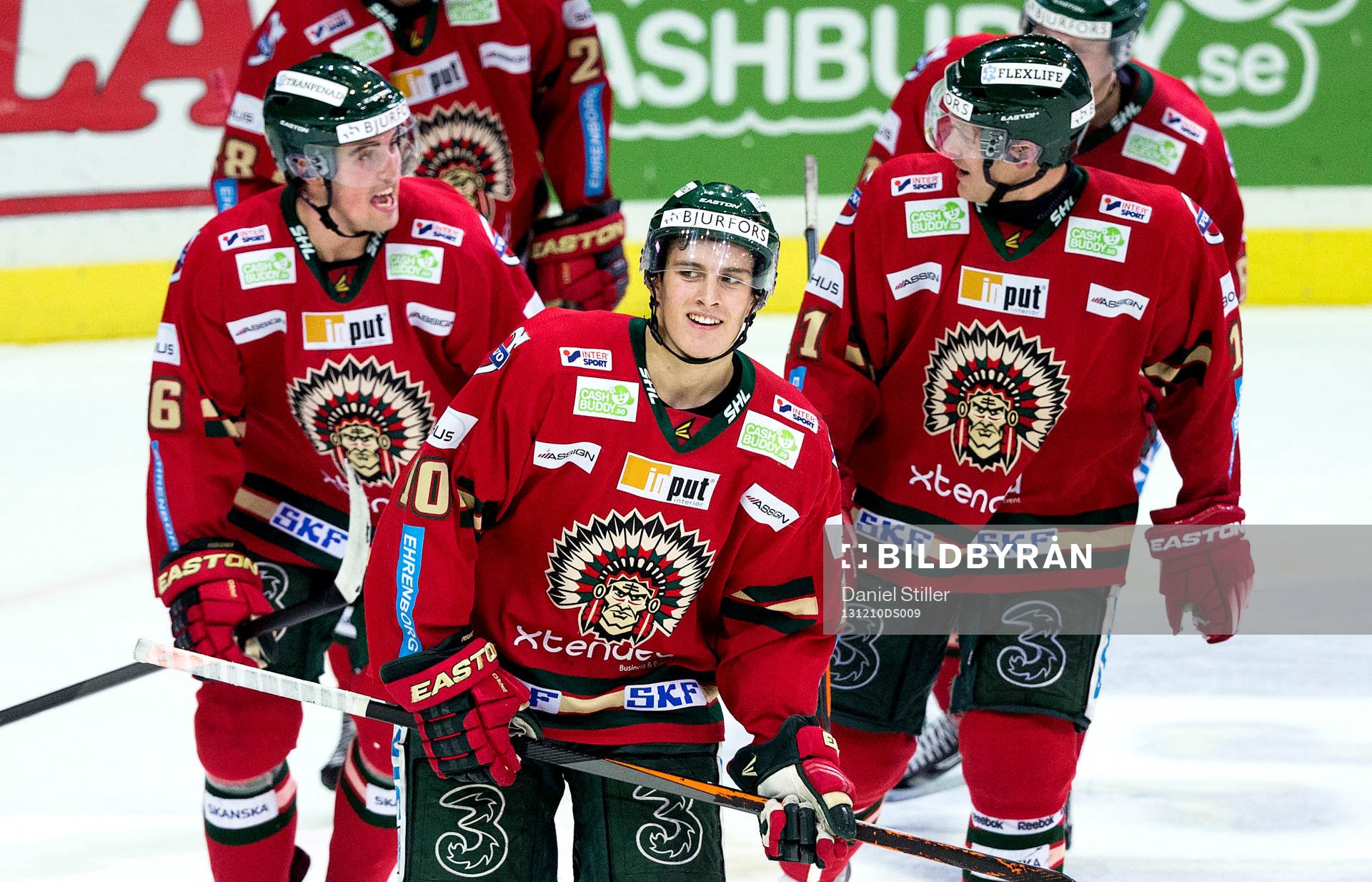 Frölundas Alexander Wennerberg jublar