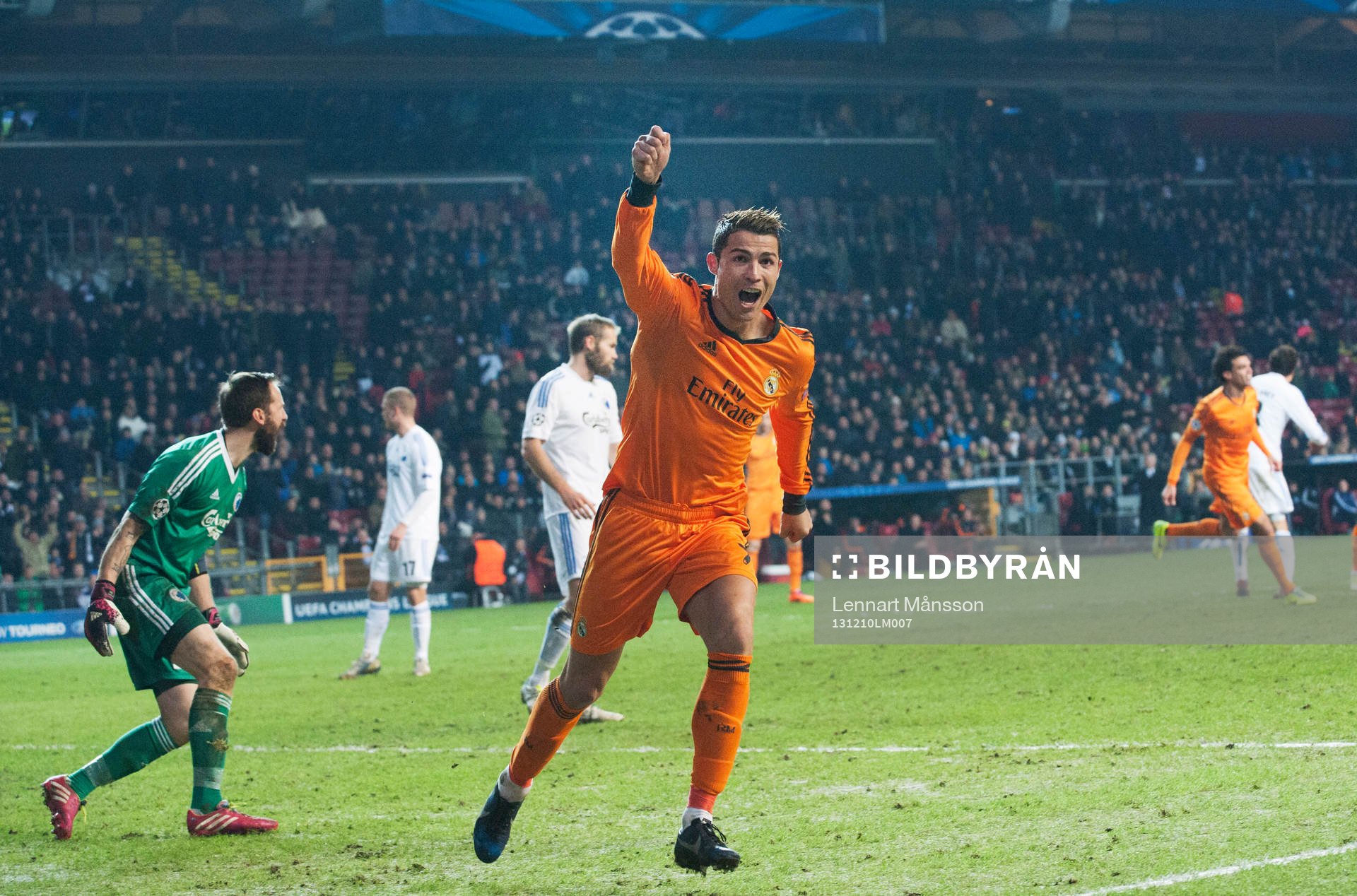 Real Madrids Cristiano Ronaldo har gjort 0-2 bakom