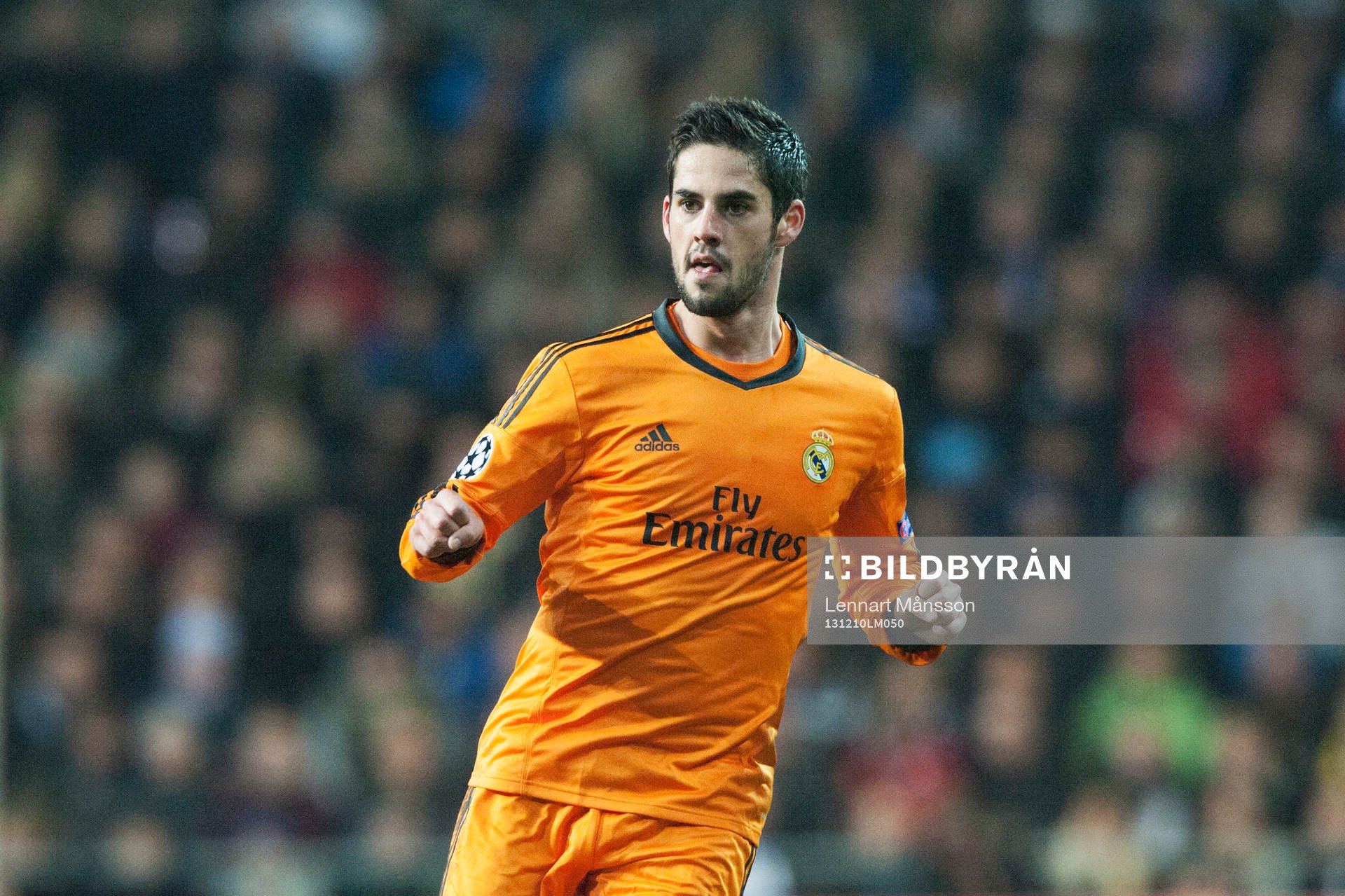 Real Madrids Isco i matchen i Champions League mellan FC
