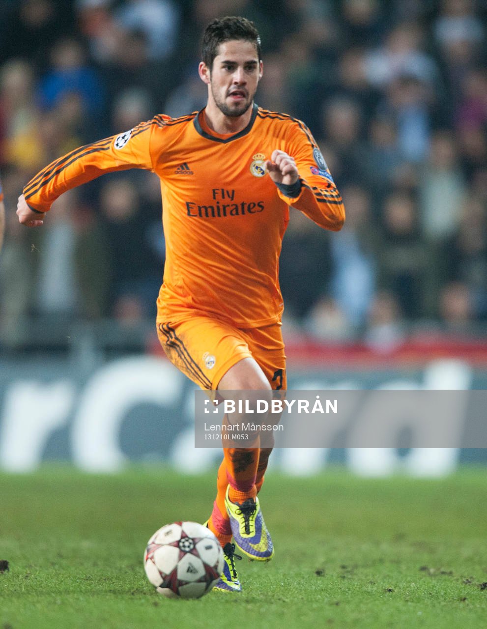 Real Madrids Isco i matchen i Champions League mellan FC