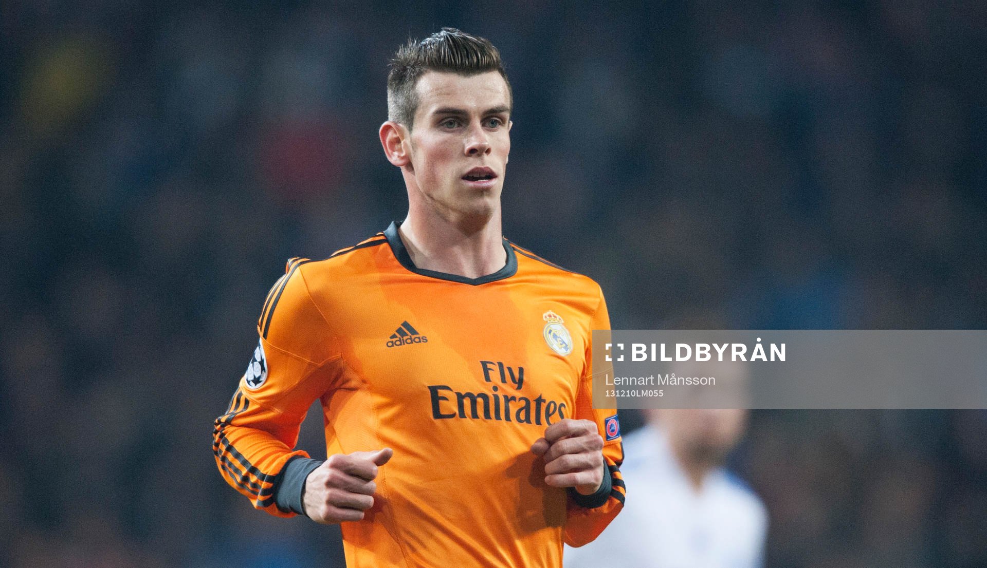 Real Madrids Gareth Bale i matchen i Champions League