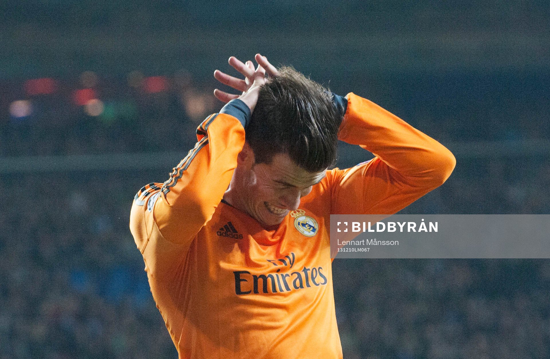 Real Madrids Gareth Bale i matchen i Champions League