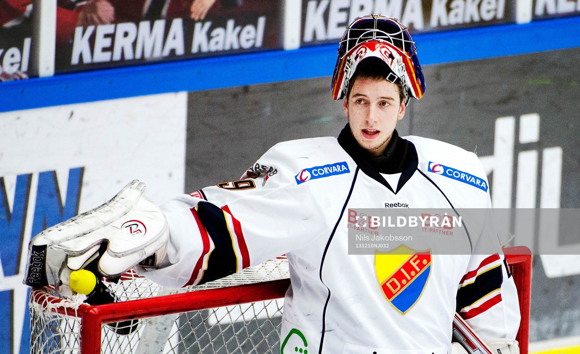 Djurgårdens målvakt Adam Reideborn