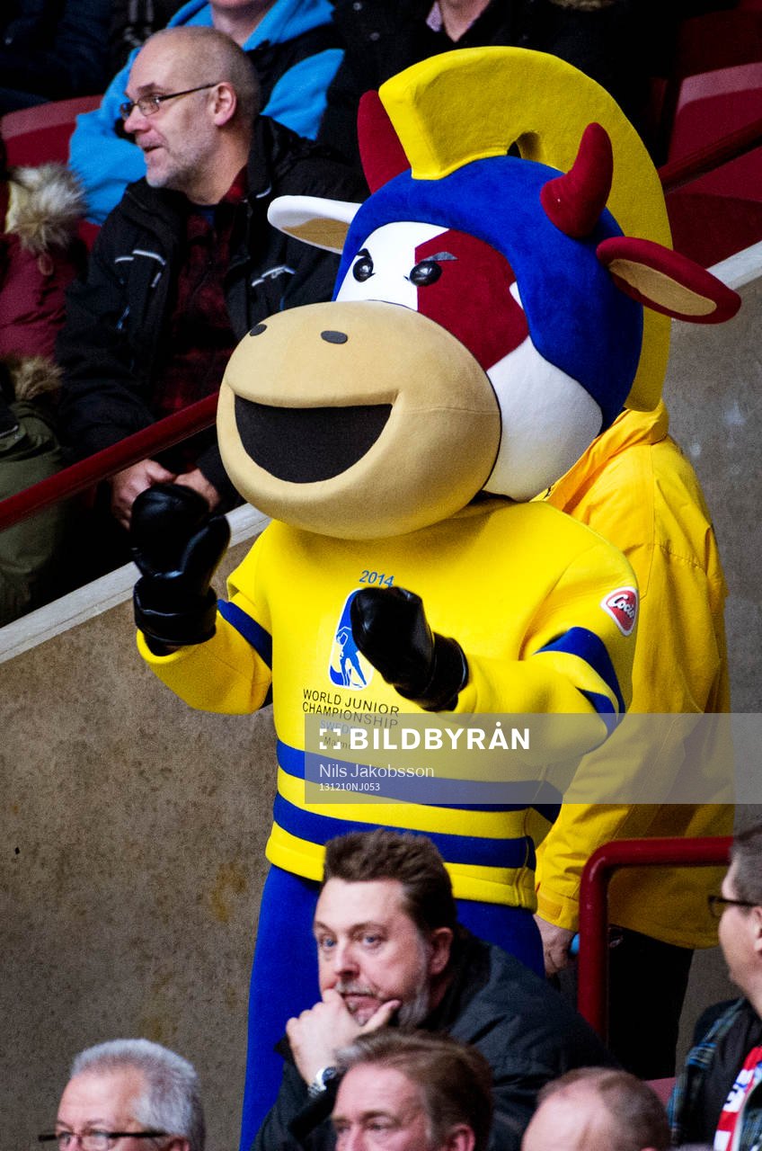 JVMs maskot är på besök