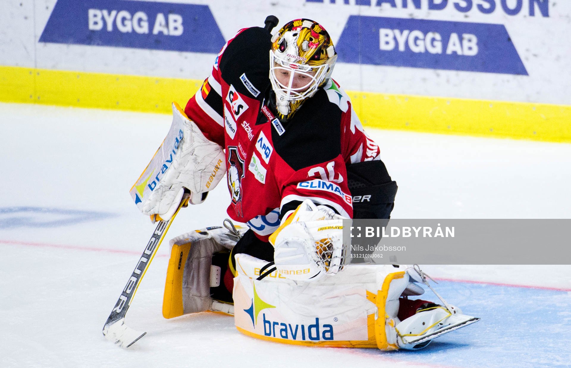 Malmö Redhawks målvakt Robin Rahm