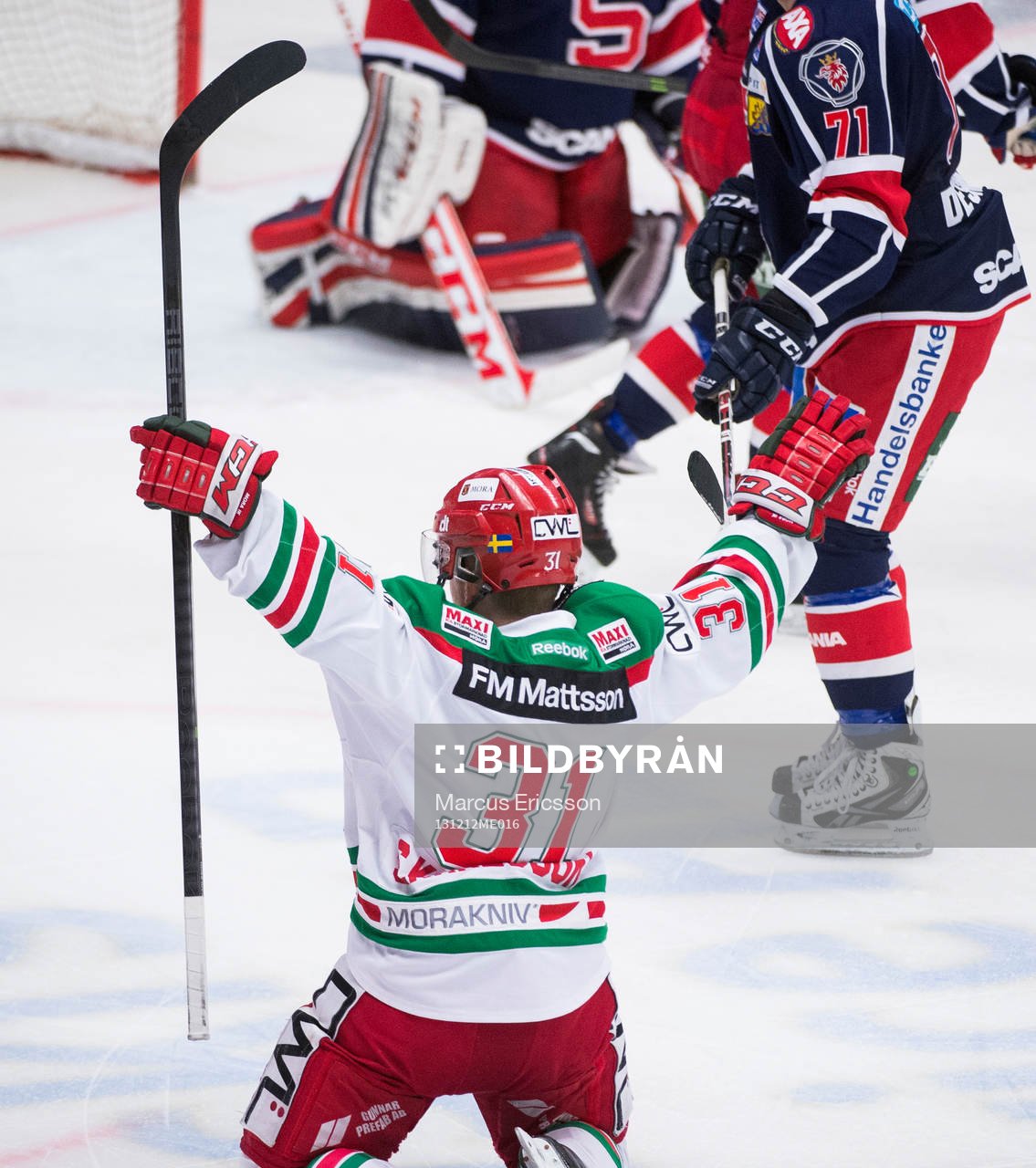Moras Sonny Karlsson jublar