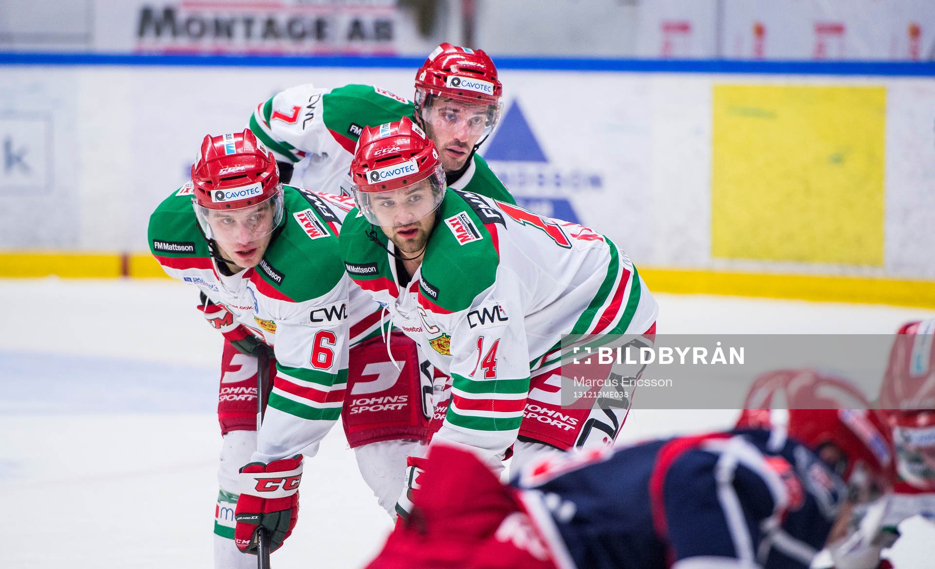 Moras Mikael Wikstrand, Alexander Ribbenstrand och Johan