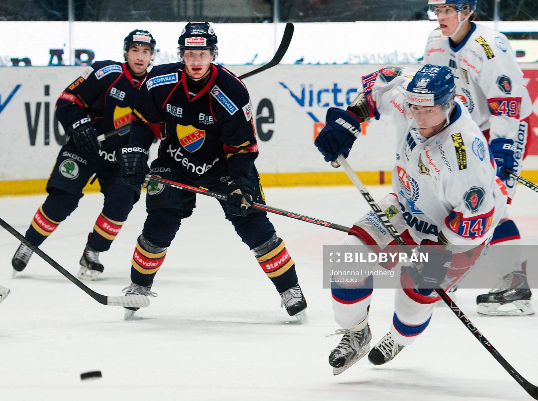 Steve Saviano, Henrik Eriksson, Andreas Valdix och Oscar