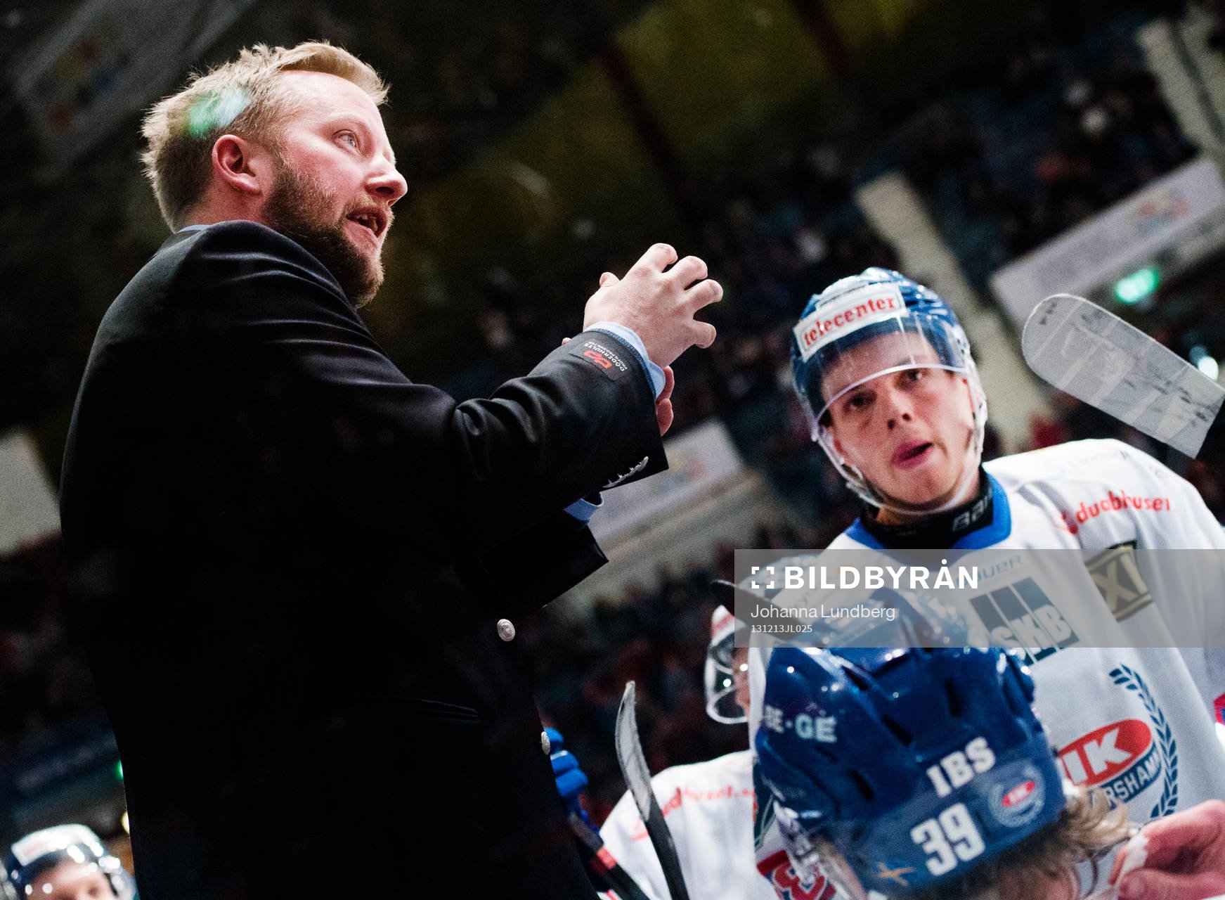 Oskarshamns tränare Fredrik Söderström