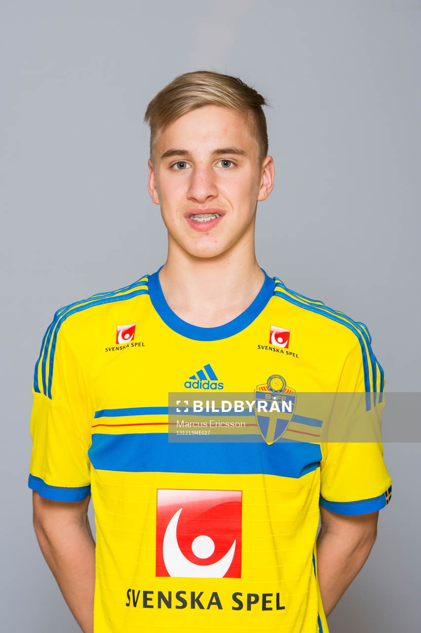 Porträtt på Oskar Jansson