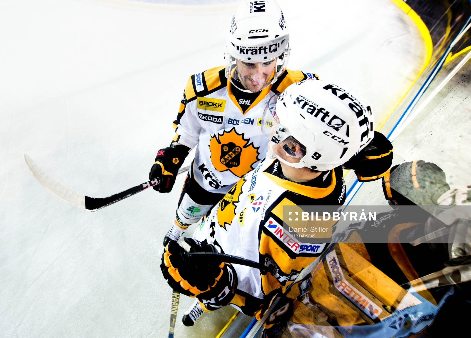 Skellefteås Fredrik Lindgren jublar